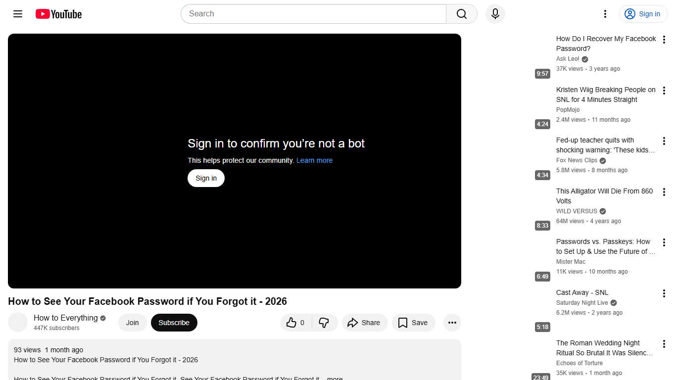 How to See Your Facebook Password if You Forgot it - 2026 - YouTube